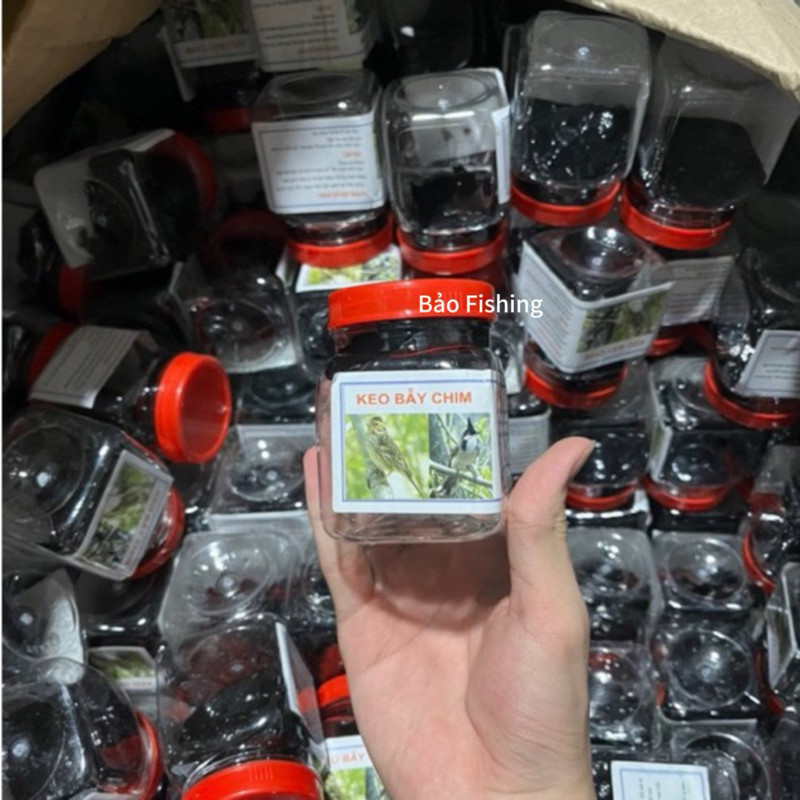 Keo Bẫy Chim, Keo Dính Chim Chuyên Chim Sẻ, Chào Mào, Cu Gáy, Không Độc Hại, An Toàn Môi Trường- Nhự