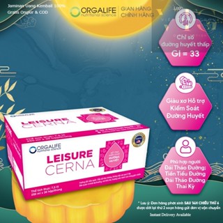   HỎA TỐC  Thùng 30 hộp Soup uống dinh dưỡng kiểm soát đường huyết cho người tiểu đường Leisure Cerna 