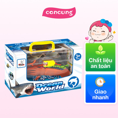 Hộp thế giới sinh vật biển 11pcs CY184475 C404
