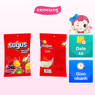 Kẹo mềm sugus trái cây túi 210g
