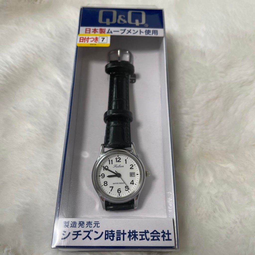 [Citizen Q&Q] Watch Q&Q Falcon D015-304 Black