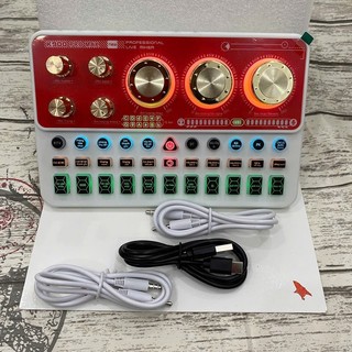 Soundcard K900 PRO MAX Tiếng Việt mới 2025 , có bluetooth, autotune.