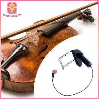 Violin Pickup Pickup Jack Âm Thanh Di Động Chuyên Nghiệp Cổ Ngỗng Nhặt Kẹp Trên Bán Tải Cho Bass Harp Banjo Đàn Guitar