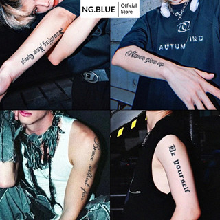 Hình xăm dán giả tatoo chữ tiếng anh family ý nghĩa đẹp nam nữ 14 ngày lâu trôi chống thấm nước hình xăm chữ nam nữ
