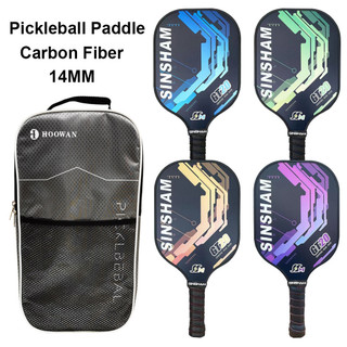 14mm Pickleball Mái Chèo USAPA Sợi Carbon Pickleball Set, Nhẹ Graphite Pickle Ball Vợt Pickle Ball Paddles Set dành cho nam và nữ