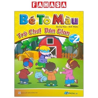 Sách Bé Tô Màu Trò Chơi Dân Gian - Tập 2