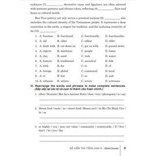 Sách - Đề Kiểm Tra Tiếng Anh Lớp 9 (Dùng Kèm SGK Kết Nối Tri Thức Với Cuộc Sống)