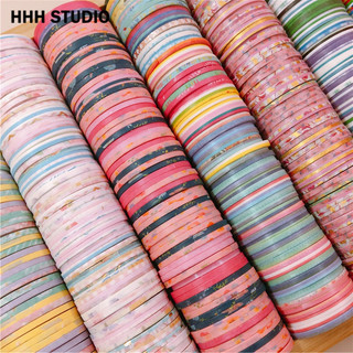 Hhh 10 cuộn 10 cuộn băng dính washi 3mm dùng trang trí diy gm2464kme