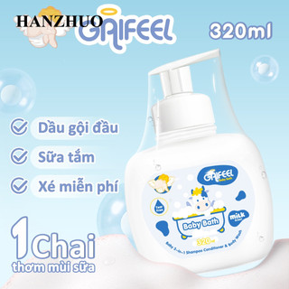 Sữa tắm GAIFEEL Sữa thơm sữa tắm Gel Sữa tắm cho bé hương sữa cho bé 320ml
