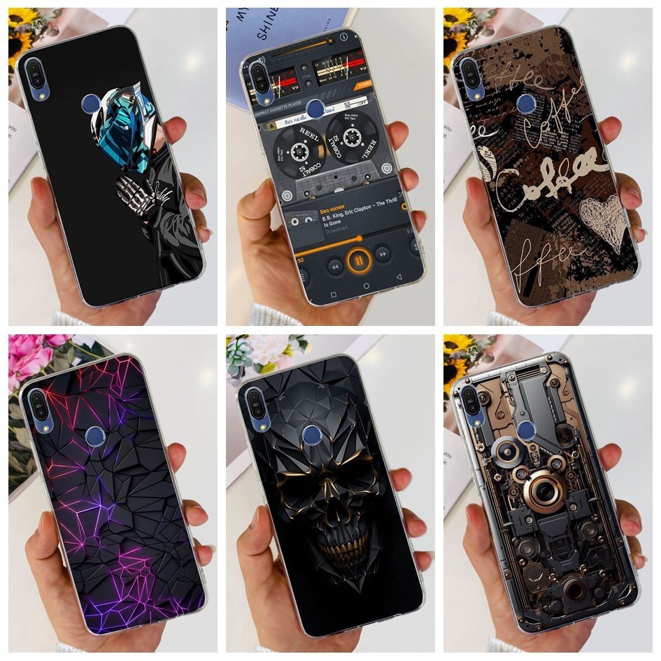 Ốp Mềm Cho Asus Zenfone Max Pro (M1) ZB601KL ZB602KL Vỏ Cho Asus X00TD X00TDB Ốp điện thoại Silicon Chống Sốc Hoạt Hình Dễ Thương