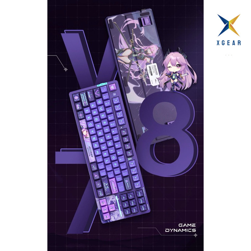 Bàn Phím Cơ VGN V87 Pro MẠCH XUÔI Keyboard Bộ Bàn Phím Cơ Wibu 3 mode RGB- hàng Chính Hãng | BigBuy360 - bigbuy360.vn