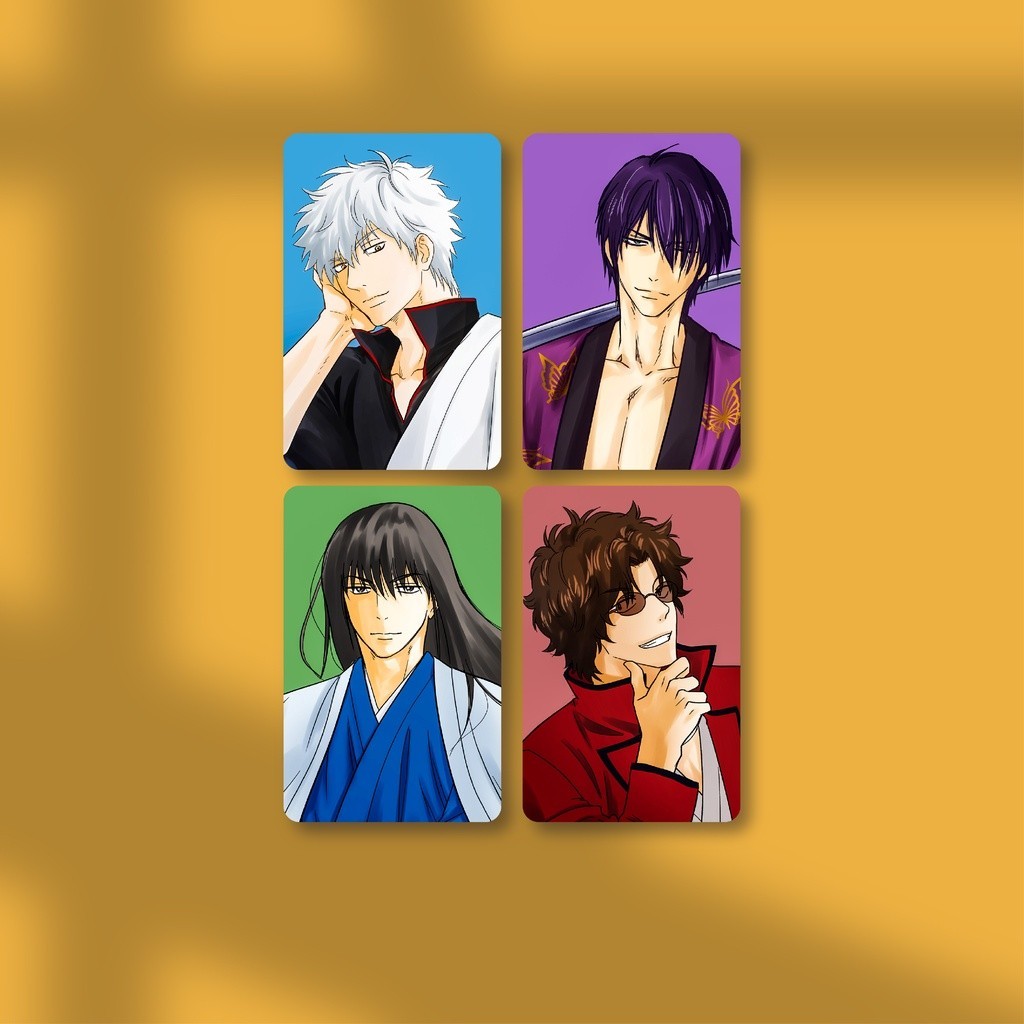 THẺ CARD BO GÓC ⭐️ Photocard Anime Gintama : Joy 4 - Cán Màng Bóng Chống Xước