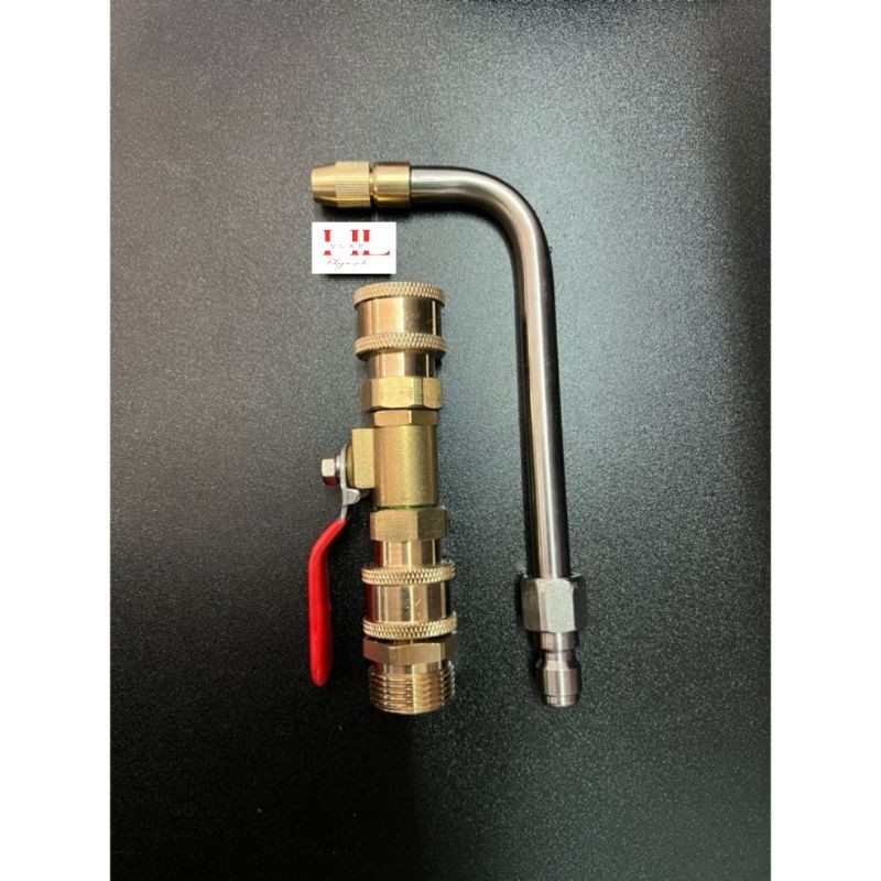 (giao hỏa tốc) béc xịt vệ sinh máy lạnh , gôm van khóa và các dạng cần xịt inox thao tác nhanh