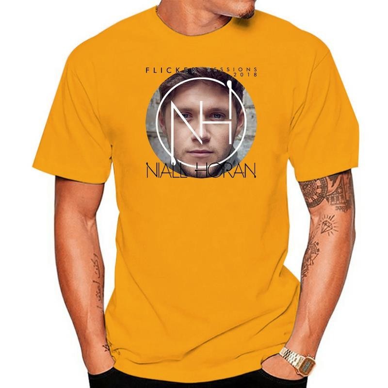 Niall Horan Flicker World Tour Dates Session 2024 Áo thun trắng mới