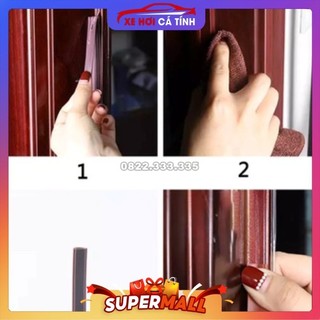 Gioăng cách âm khung cửa, Ron cách âm cao cấp dày 10-15mm đàn hồi cao ngăn bụi côn trùng phù hợp mọi loại cửa