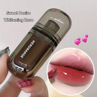 Son môi HERORANGE, lâu trôi, bóng gương, tự nhiên, nhiều màu, giữ ẩm, phong cách hiện đại, làm sáng da.