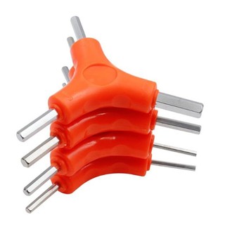 Chìa Khóa Lục Giác Bằng Thép 3 Trong 1 2.5 / 3 / 4 / 5 / 6 / 8mm