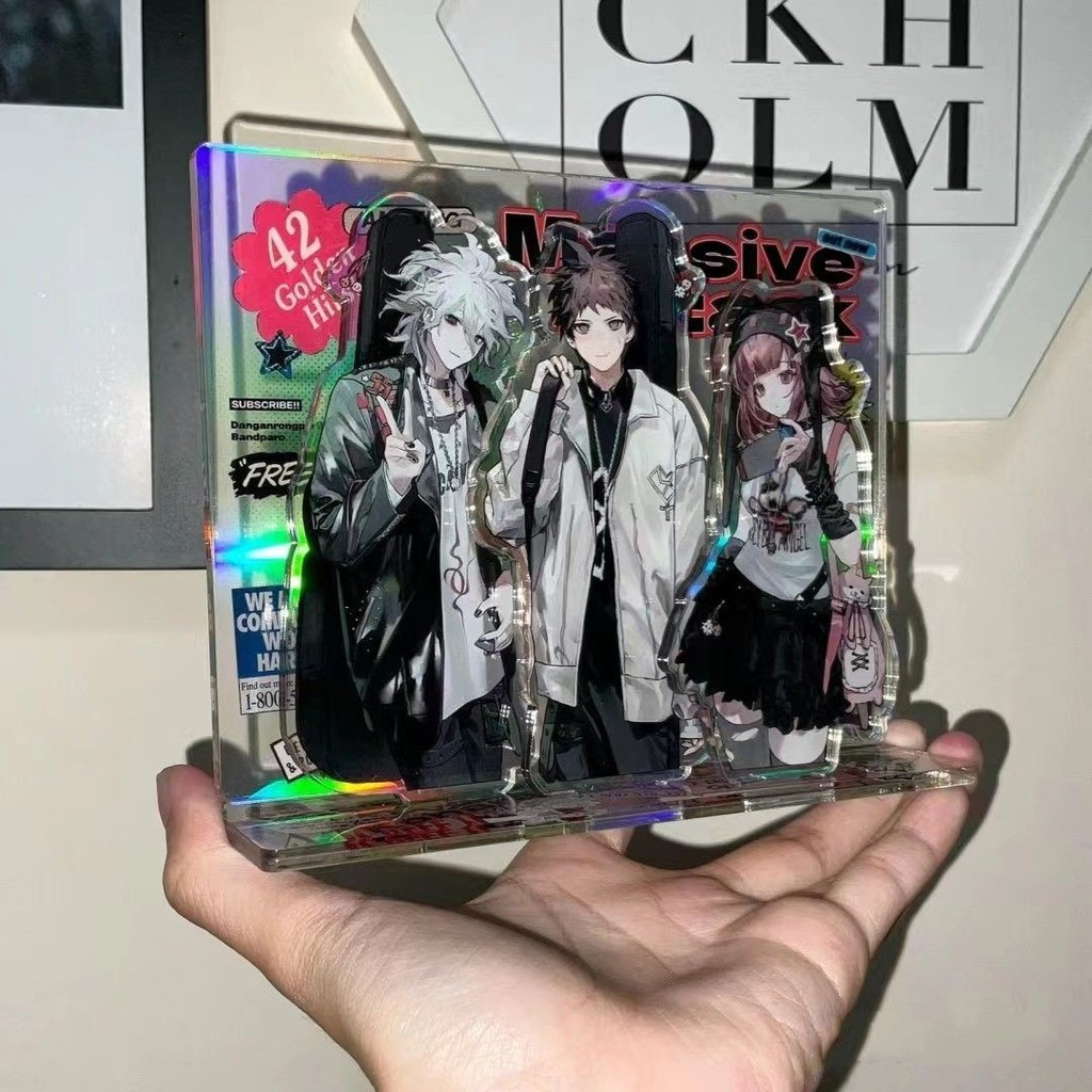 Danganronpa2 acrylic standee Hajime Hinata Nagito Komaeda Chiaki Nanami Trang trí bàn