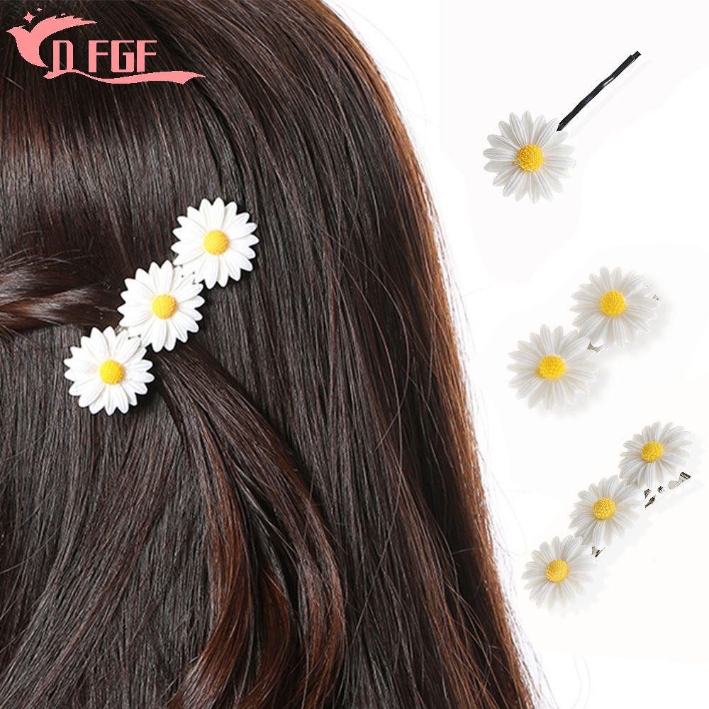 DFGF tóc hình hoa cúc bằng acrylic