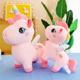  Gấu bông ngựa pony cầu vồng - Gấu bông ngựa unicorn- Đồ Chơi Toy Thú Nhồi Bông Thú Bông 