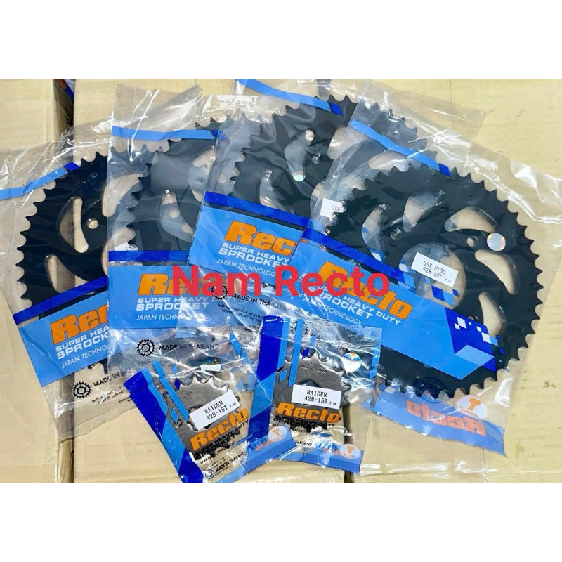 Nhông dĩa Gsx-r150,Gsx-s150,Gsx bandit,Gsx150 Recto thailand ====