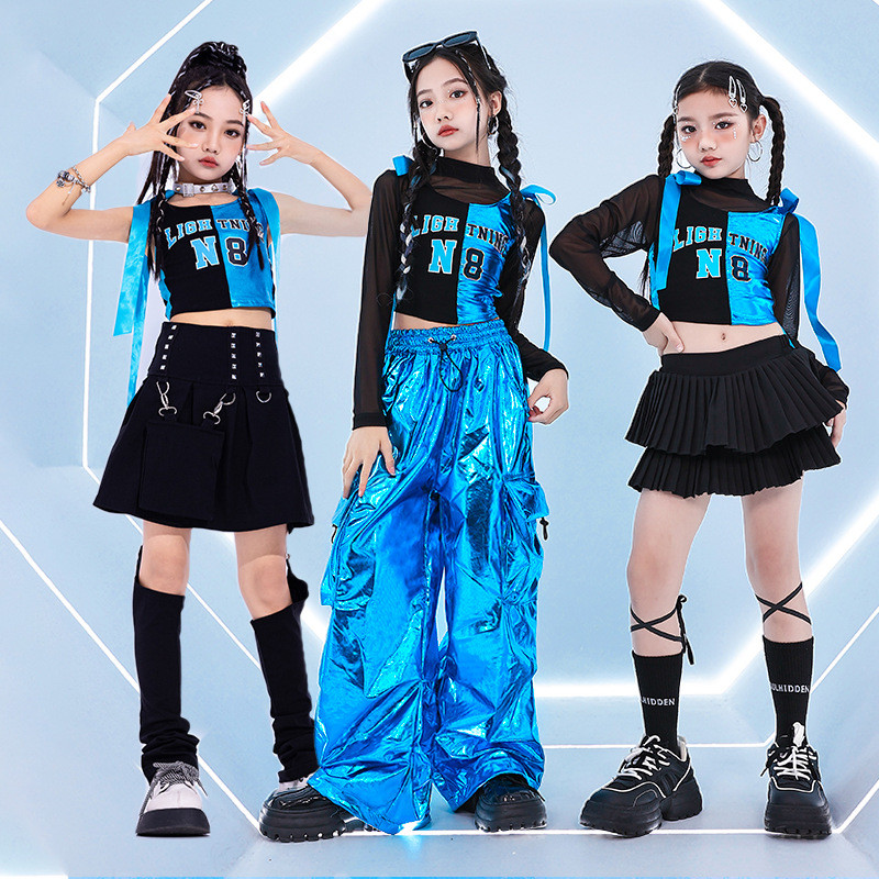 Bộ Đồ Nhảy Cho Bé Gái Đồ Nhảy Cho Bé Gái Bộ Hiphop Bé Gái Áo Croptop Cho Bé Gái Đồ Nhảy Hiphop Cho B