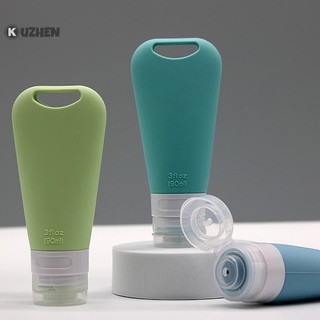 Kuzhen 1 Silicone Du Lịch Chai Sữa Dưỡng Tinh Chất Dầu Gội Tắm Gel Bóp Chai Có Thể Đổ Lại Hộp Đựng Di Động Pha Chế HOT