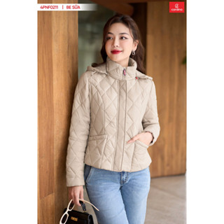  Áo phao CARDINA chất vải gió chần trám cao cấp thiết kế trẻ trung tôn dáng 4PNF02 