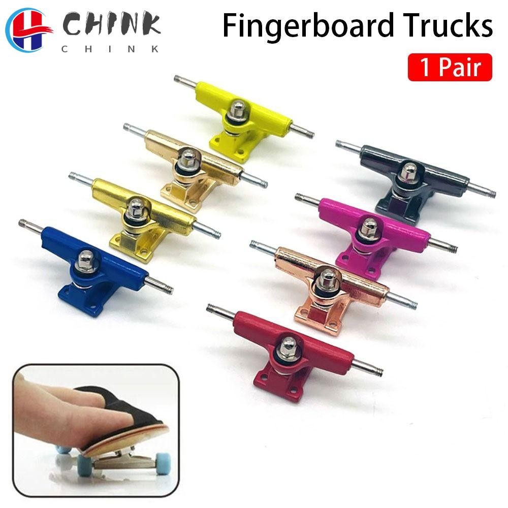 Chink 1 Cặp Giá đỡ sàn chịu lực, với các loại hạt Mô hình Fingerboard Truck, Bu lông xe tải Mini bền