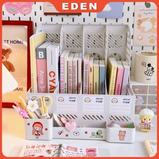  Kệ Đựng Tài Liệu Văn Phòng 4 Ngăn Kèm Khay Đựng Bút Kệ Đựng Sách Vở Để Bàn Gấp Gọn 