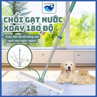  Chổi Gạt Nước Chà Nhà Vệ Sinh Silicon Cây Gạt Nước Chà Sàn Nhà Tắm Thông Minh Xoay 360 Độ Tiện Lợi 