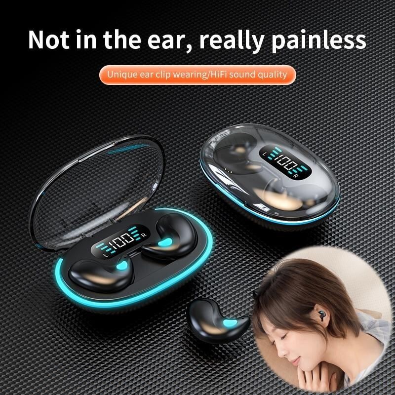 Tai nghe X55TWS Bluetooth 5.49 mới Thiết kế đơn giản Mic LED Hiển thị Giảm tiếng ồn HIFI Tai nghe không dây | BigBuy360 - bigbuy360.vn