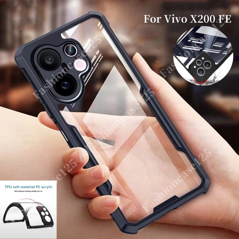 Ốp Lưng Vivo X200 FE 5G Cho Vivo X200 FE 5G X200 Pro X200FE 2025 Vỏ Điện Thoại Ốp Lưng Trong Suốt Ac