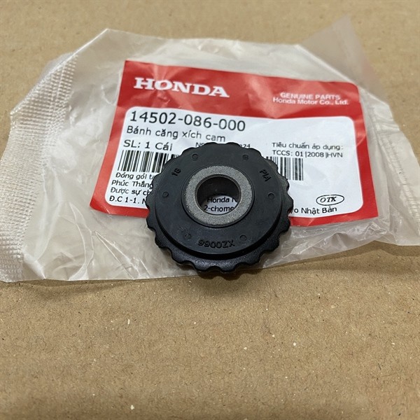 Bánh căng xích cam xe Dream 100, Wave 100, Wave 110 (14502086000)