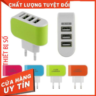 Cốc sạc 3 cổng USB thế hệ mới -DC2272