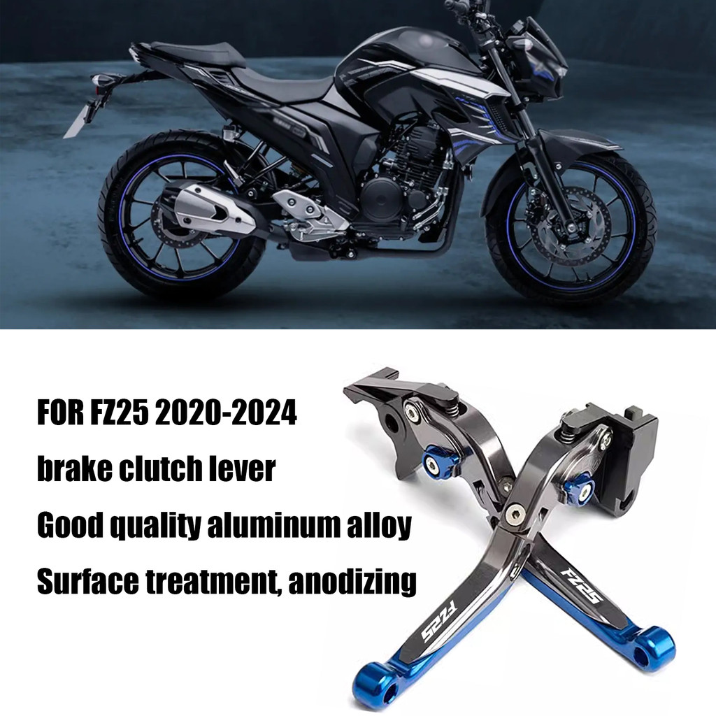 Nâng cấp Yamaha FZ25 / FZ-25 của bạn (2017-2025) – Cần phanh & ly hợp có thể gập lại 6 tốc độ CNC, B
