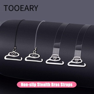 TOOEARY Áo Ngực Dây Đeo Trong Suốt Có Thể Điều Chỉnh