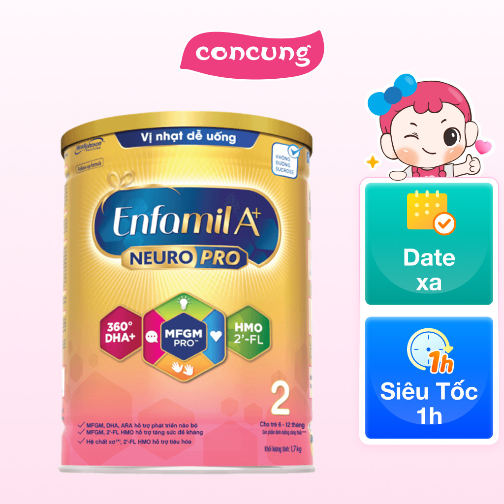 Enfamil A+ số 2 1700g 2flex