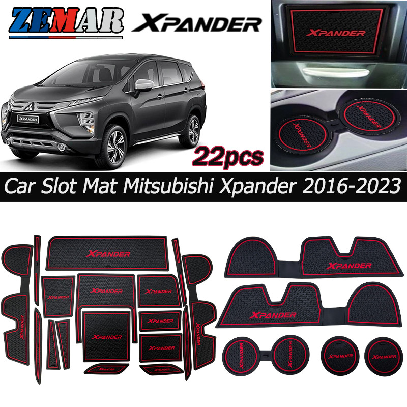 Mitsubishi Xpander Khe Cắm Ô Tô Thảm Silicon Chống Trượt Nội Thất Ô Tô Khe Cắm Cửa Chống Trượt Thảm 