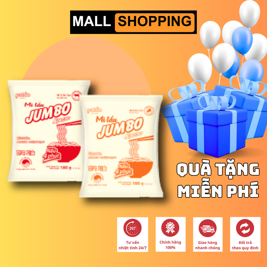MÌ LẨU KORENO JUMBO – VỊ KIM CHI & BÒ CAY – GÓI 100G – MÌ HÀN QUỐC CHÍNH HÃNG