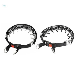 Vonl No-Pulls Dog Prong Collar Pinch Training Collar Phát hành nhanh Khóa Snap