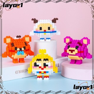 Layor1 Lắp Ráp Đồ Chơi, Khối Xây Dựng Xếp Hình Mini, Đồ Chơi Trò Chơi Lắp Ráp Trứng Đảng Gạch Disney Đồ Chơi Trẻ Em Quà Tặng