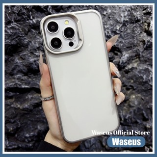 Ốp Điện Thoại Titan Mờ Cho iPhone 15 Pro Max 14 Pro Max 15 Plus 12 Pro 14 Plus 13 12 11 Pro Max 11 Pro Mạ Mềm
