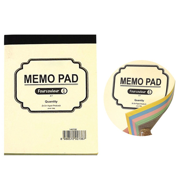 Giấy Note Dán 4 Màu ESPP A7 60'S 