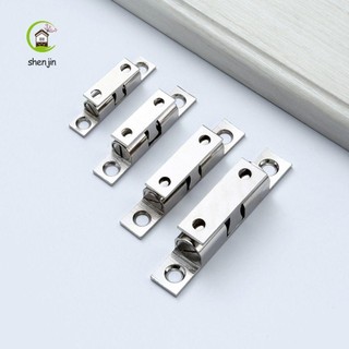 Shenjin Công tắc khóa cửa bằng đồng thau Khóa cửa nội thất Lắp khóa lò xo Tủ khóa liên động