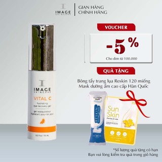 Kem Dưỡng Mắt Giảm Thâm Quầng, Nếp Nhăn Và Chống Oxy Hóa IMAGE Skincare Vital C Hydrating Eye Recovery Gel 15ml