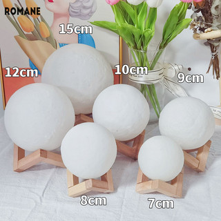 Đèn mặt trăng 3D vẽ tay DIY sáng tạo đèn ngủ graffiti đèn trăng