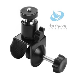Kẹp cố định hình chữ U siêu kẹp có đầu bóng xoay được cho micrô máy ảnh có đèn LED