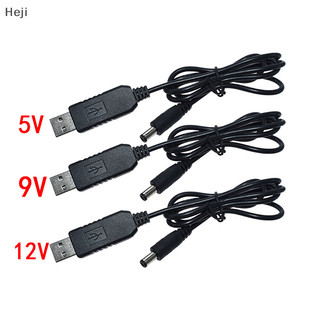 Heji usb power boost line dc 5v sang dc 9v / 12v bước lên mô-đun bộ chuyển đổi usb bộ chuyển đổi bộ định tuyến cáp 2.1x5.5mm cắm vn