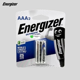 Vỉ 2 viên pin aaa energizer siêu bền ultimate l92 1,5v siêu nhẹ - hàng chính hãng